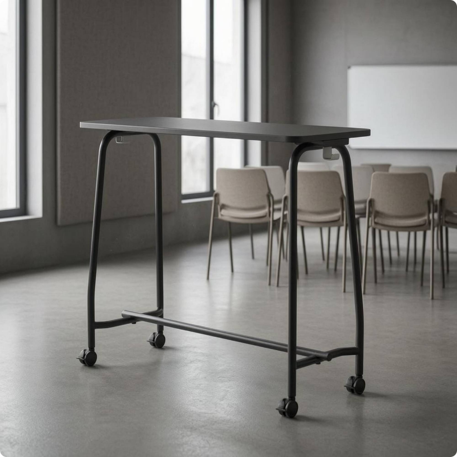 Mobile Training Desk Flat Tabl - Office Furniture Desk avaliação e preço