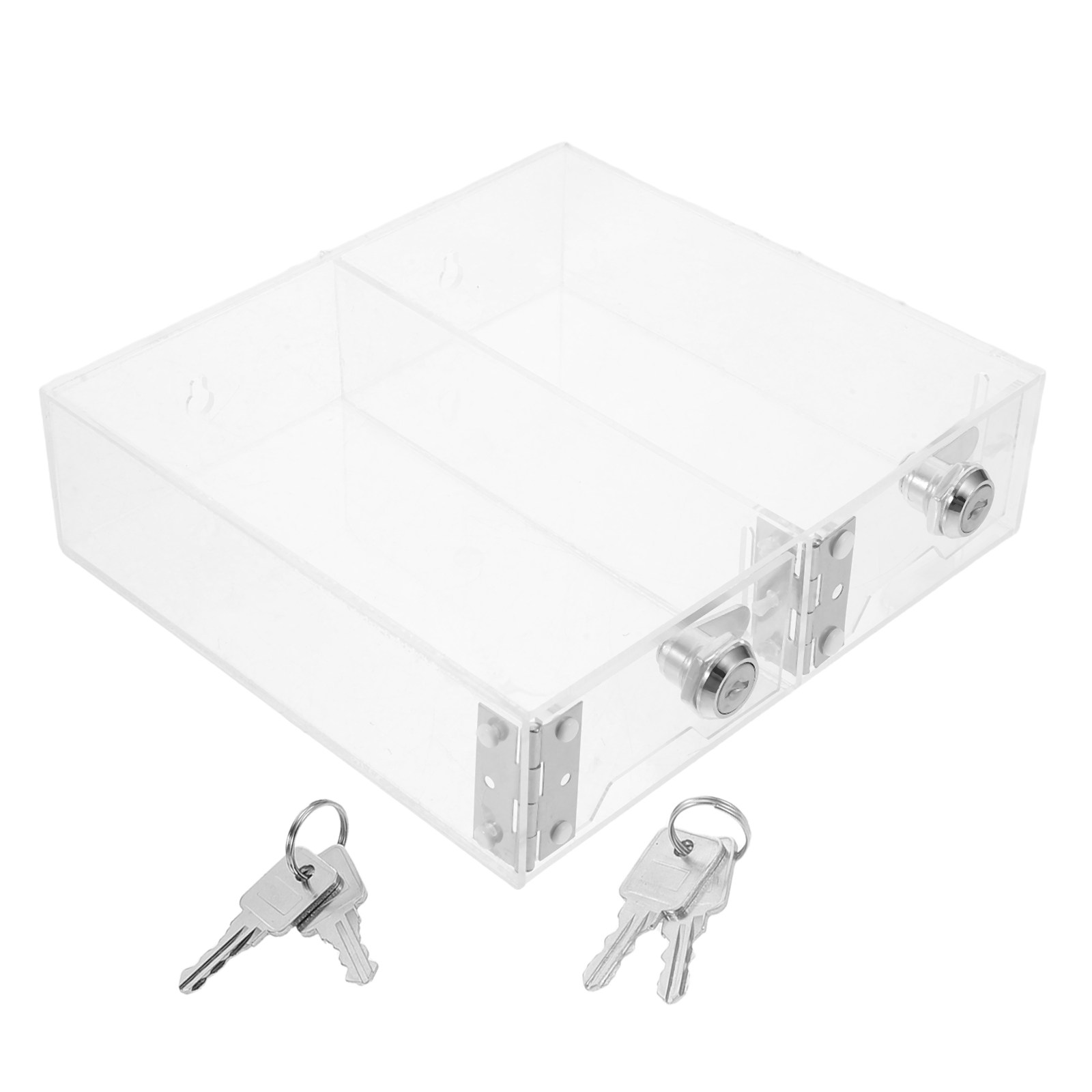 2-Slot Transparent Storage Dra - Office Storage Cabinet avaliação e preço