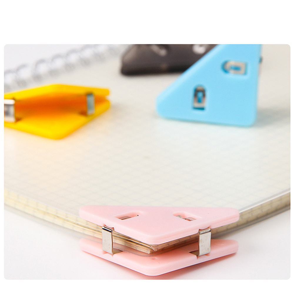 30Pcs Creative Triangle Clips  - Office Furniture Desk avaliação e preço
