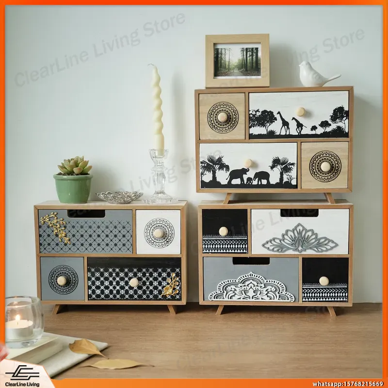 Wooden Desktop Drawer Locker w - Office Storage Cabinet avaliação e preço