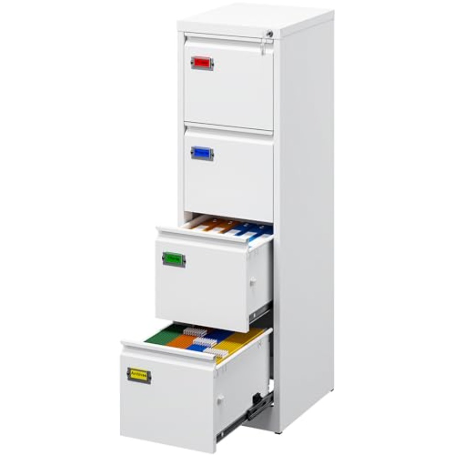 4-Drawer Vertical File Cabinet - Office Furniture Solutions avaliação e preço