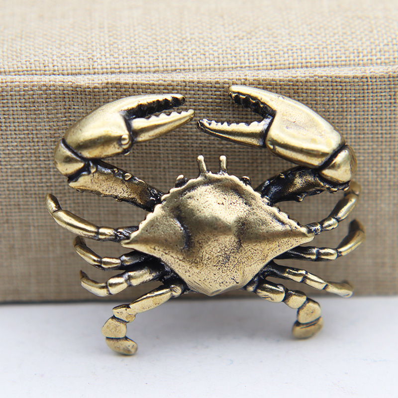 Brass Crab Small Statue Deskto - Office Furniture Solutions avaliação e preço