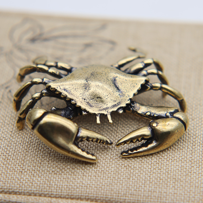 Brass Crab Small Statue Deskto - Office Furniture Solutions avaliação e preço