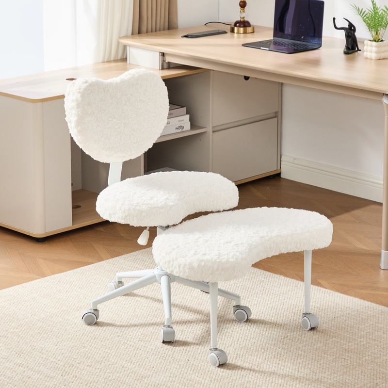 Beige Adjustable Fidget Chair  - Office Furniture Solutions avaliação e preço