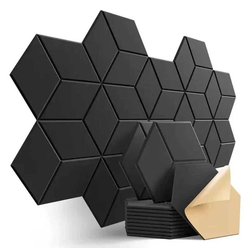12 Pcs Self-Adhesive Hexagon S - Office Furniture Solutions avaliação e preço