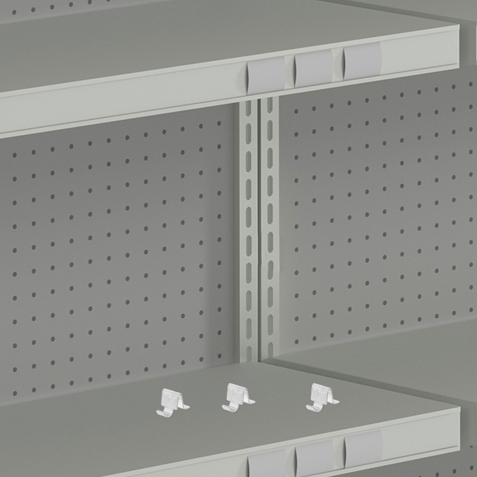 10Pcs Adjustable Metal Shelf C - Office Storage Cabinet avaliação e preço