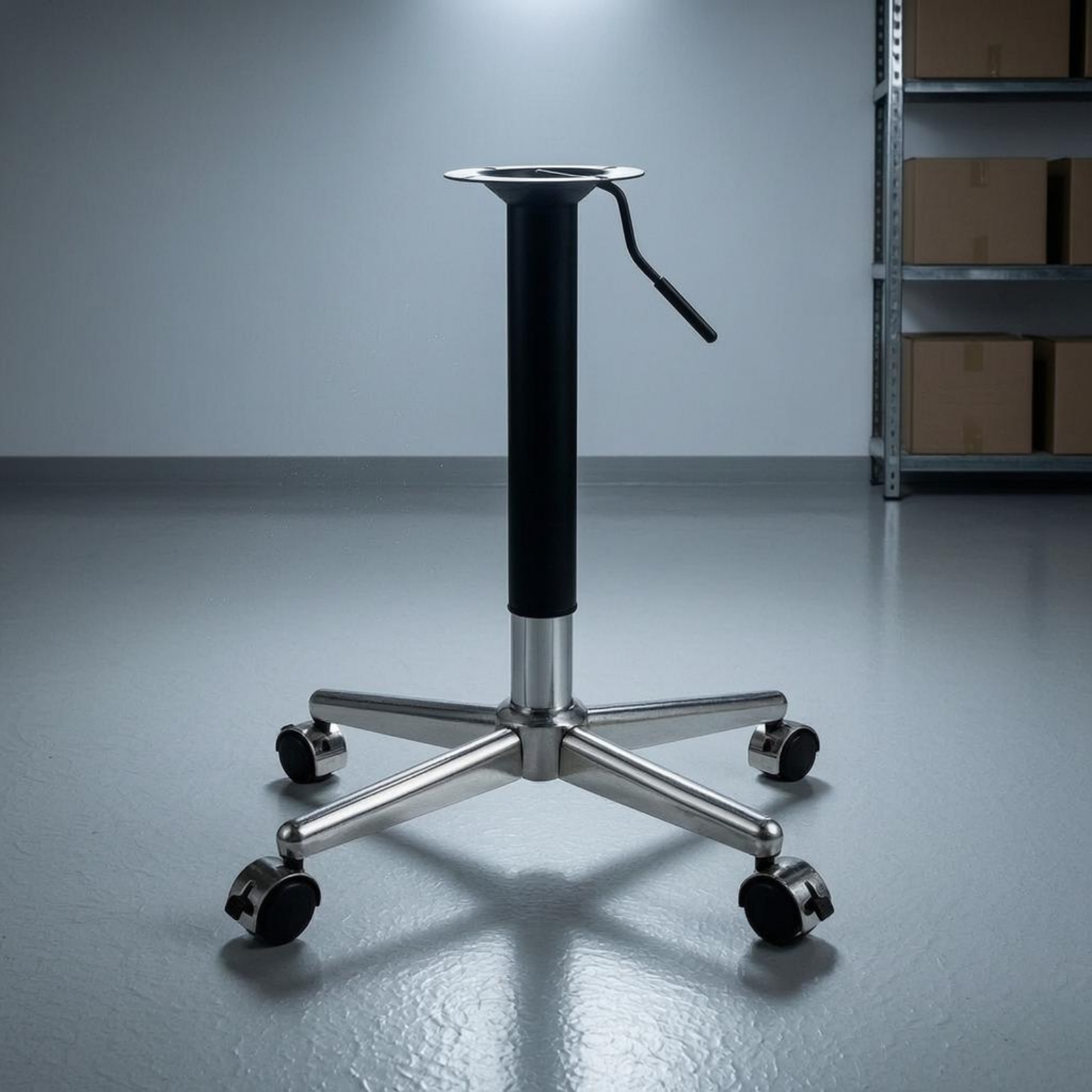 Mobile Desk Base Metal Caster  - Office Furniture Desk avaliação e preço