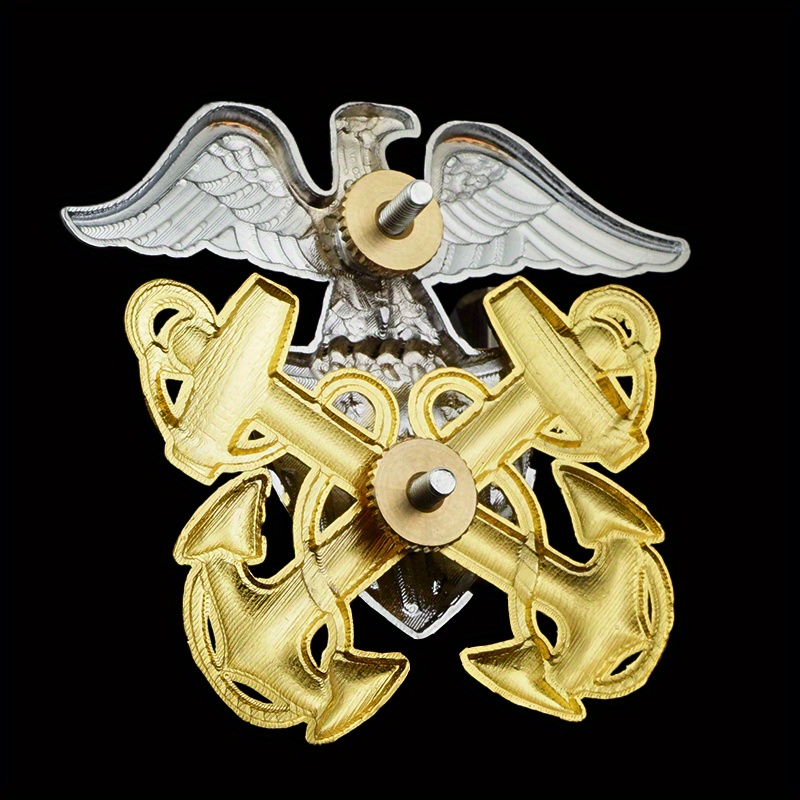 US Naval Officer Hat Badge Eag - Office Furniture Solutions avaliação e preço