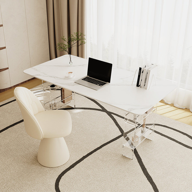 Nordic High-end Sintered Stone - Office Furniture Desk avaliação e preço