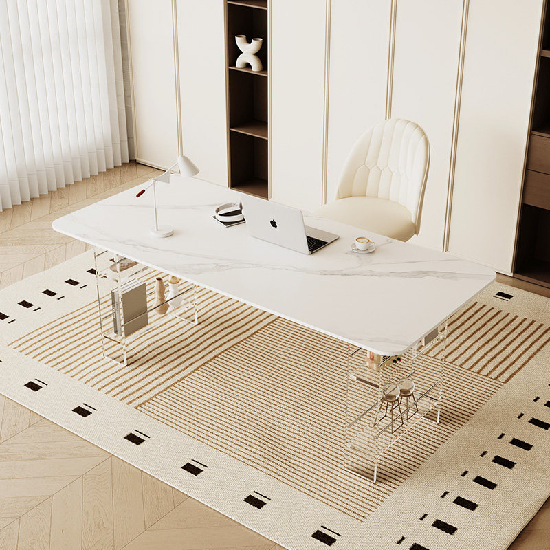 Nordic High-end Sintered Stone - Office Furniture Desk avaliação e preço
