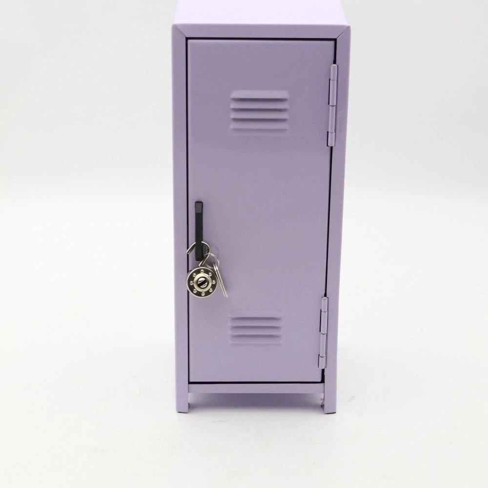 Cute Iron Makeup Storage Cabin - Office Storage Cabinet avaliação e preço